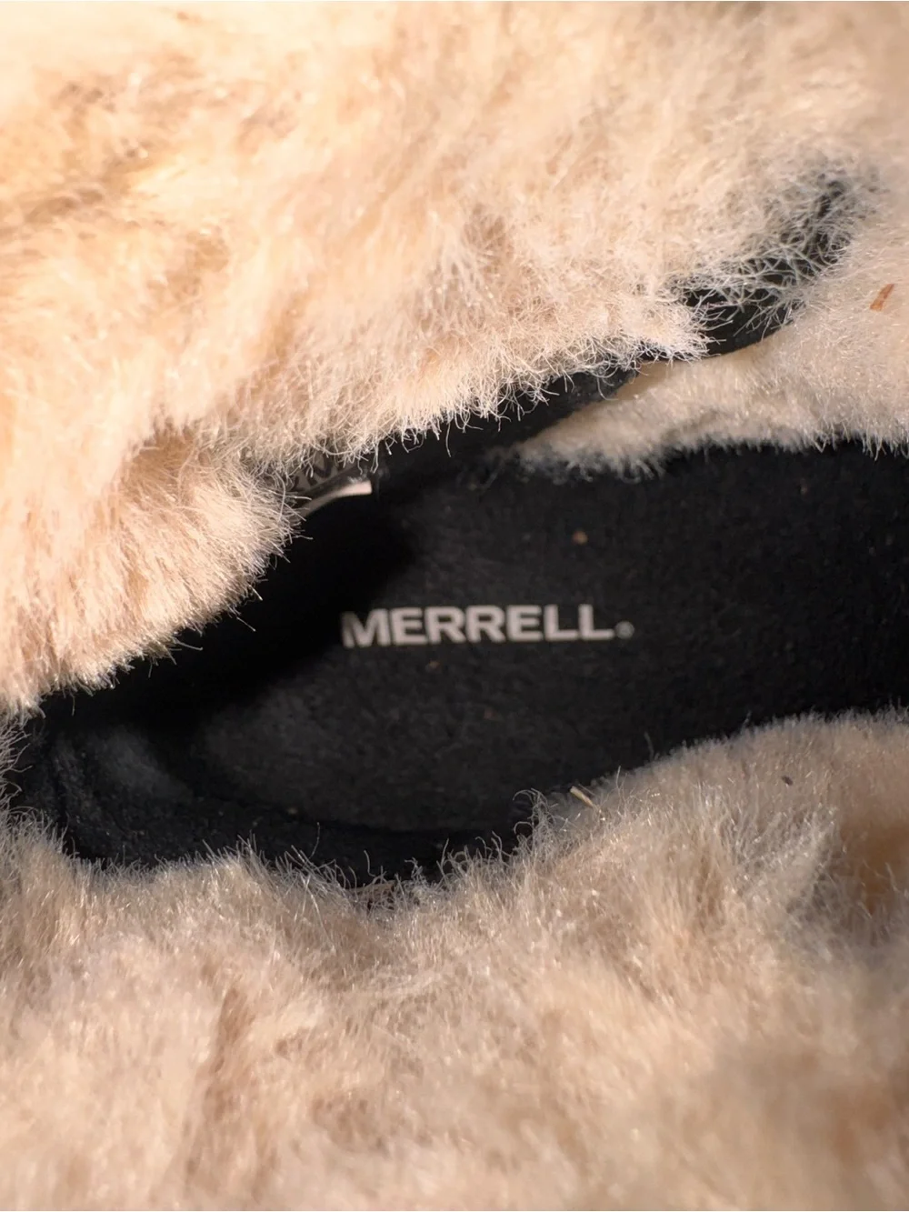 Merrell warm faux